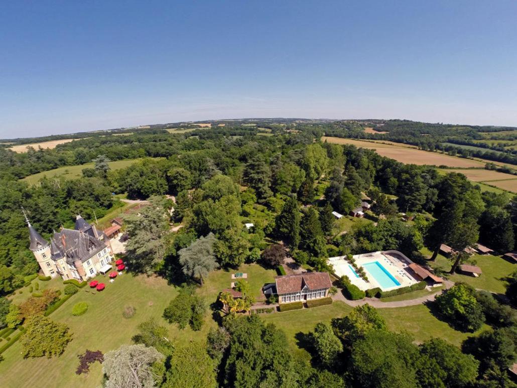 Camping Et Hotel Chateau Du Haget Montesquiou Экстерьер фото